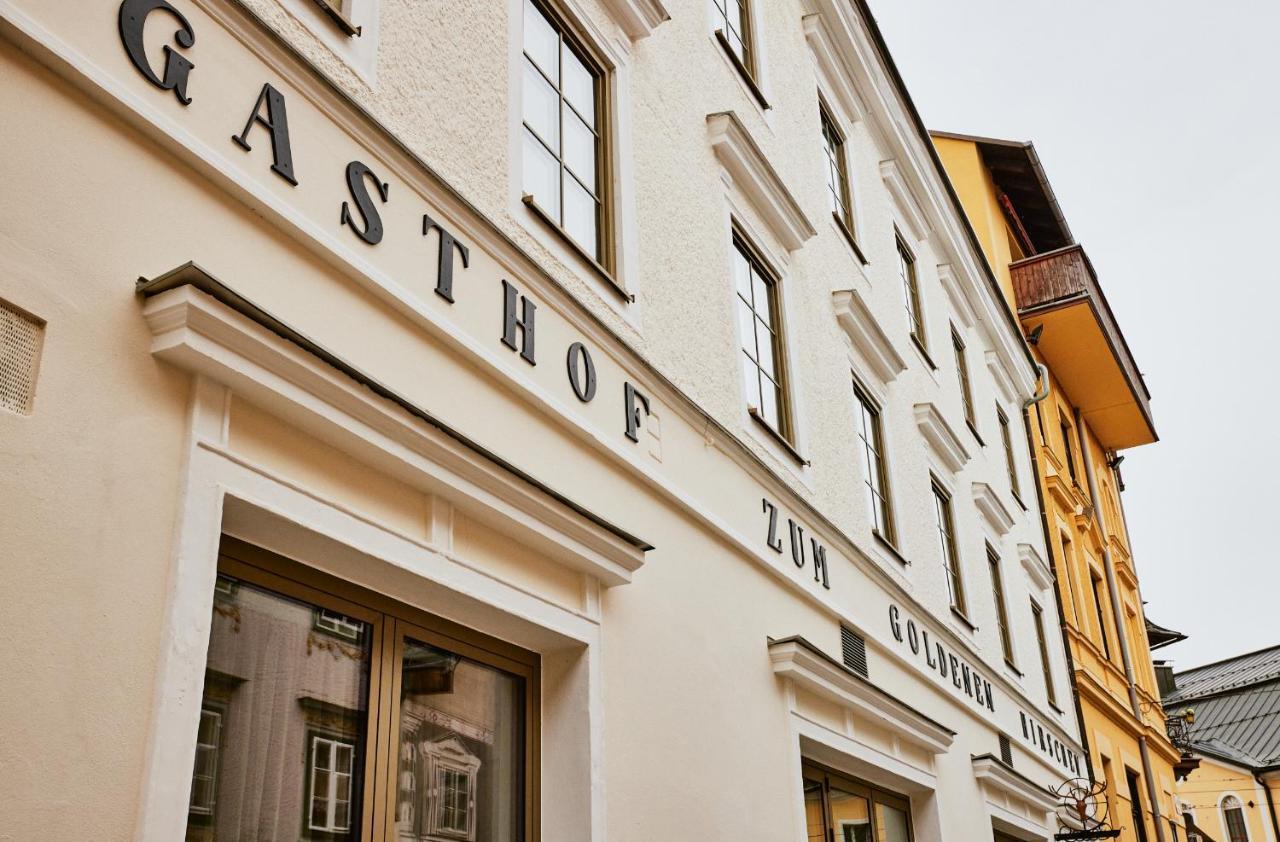 Boutiquehotel Zum Goldenen Hirschen Gmunden Dış mekan fotoğraf